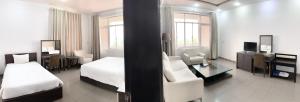 Katil atau katil-katil dalam bilik di My Khe 2 Da Nang Seafront Hotel