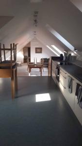 Kuchyň nebo kuchyňský kout v ubytování Apartmán Lednice