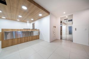 Eldhús eða eldhúskrókur á Aank Hotel Daejeon Yongjeon 2nd