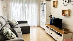 TV a/nebo společenská místnost v ubytování Céntrico y renovado