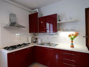 Virtuvė arba virtuvėlė apgyvendinimo įstaigoje [house in color]