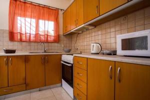 Kuchyň nebo kuchyňský kout v ubytování Filippos Green Villa + 24 fotografií