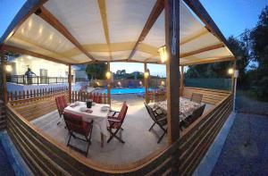 The swimming pool at or close to Filippos Green Villa