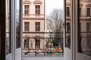 Balkón nebo terasa v ubytování Jaselská Rooms - Brno Center