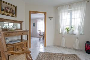 Posezení v ubytování Ferienwohnung Villa Waldesruh