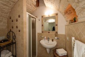Koupelna v ubytování Il Trullo Moore Alberobello