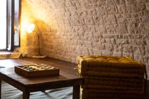 Posezení v ubytování Il Trullo Moore Alberobello