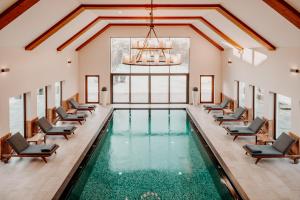 Bazén v ubytování Der Eisvogel - Wellness- & Genusshotel nebo v jeho okolí
