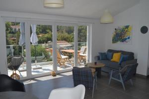 Balkon lub taras w obiekcie Summer House Krištof