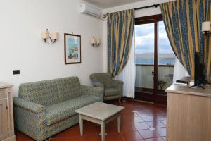 Zona de estar de Albergo Filippo II