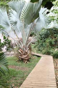 Een tuin van Villa vue exceptionnelle
