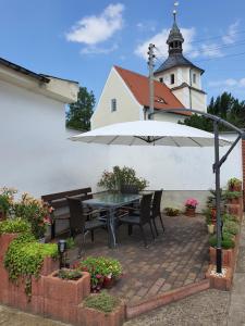 Zahrada ubytování Ferienwohnung am See