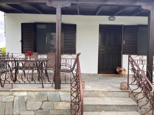 Balkón nebo terasa v ubytování Niko Summer House