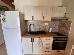 Kuchyň nebo kuchyňský kout v ubytování Niko Summer House