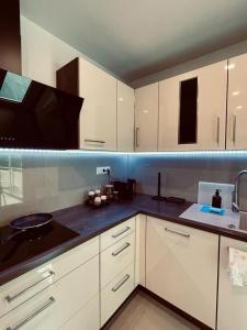 Kuchyňa alebo kuchynka v ubytovaní Appartement 202