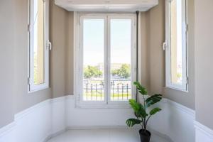 Balkon lub taras w obiekcie Apartamento Embajadores XVII