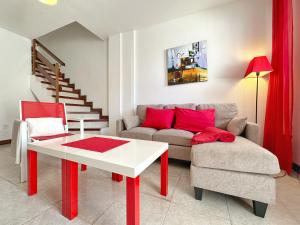 Χώρος καθιστικού στο El Encinar de Apartamentos Cantabria