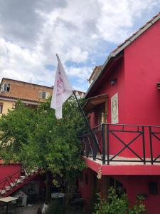 Budova, kde se hostel nachází