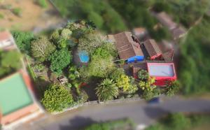 Pohľad z vtáčej perspektívy na ubytovanie Finca Las Canitas - Ferienhaus Teneriffa