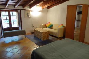 Posteľ alebo postele v izbe v ubytovaní Finca Las Canitas - Ferienhaus Teneriffa
