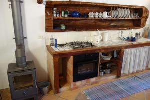 Kuchyňa alebo kuchynka v ubytovaní Finca Las Canitas - Ferienhaus Teneriffa
