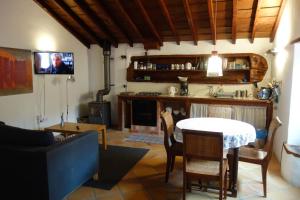 Televízia a/alebo spoločenská miestnosť v ubytovaní Finca Las Canitas - Ferienhaus Teneriffa