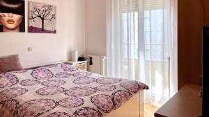 Posteľ alebo postele v izbe v ubytovaní Peachy House