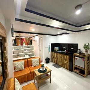 Kuchyň nebo kuchyňský kout v ubytování Antipolo Staycation & Transient Affordable Condo Unit By Myra