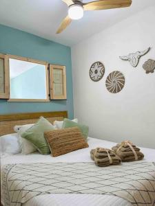 Llit o llits en una habitació de Apartamento Boutique en la Playa