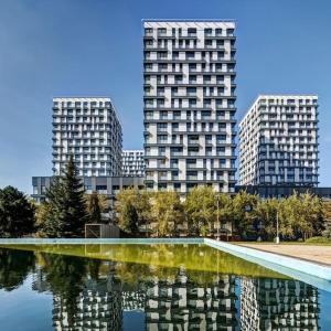 Bygningen som lejligheden ligger i