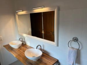 Koupelna v ubytování Haus mit Garten