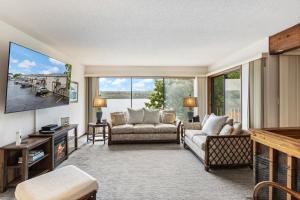 Χώρος καθιστικού στο Pelican Bay Getaway