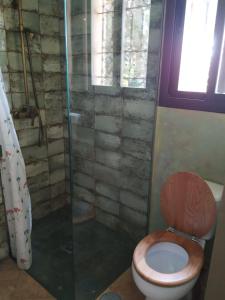 Et badeværelse på Casa rural verde