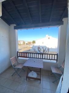 Μπαλκόνι ή βεράντα στο Appartement Duplex Climatisé Le Trident