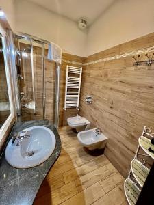 Koupelna v ubytování Casa Zeffirino