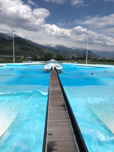 Bazén v ubytování La Majorie de Nendaz nebo v jeho okolí