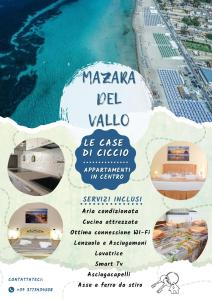 un folleto para la marina del valle del villa en LE CASE DI CICCIO - Appartamenti in Centro, en Mazara del Vallo