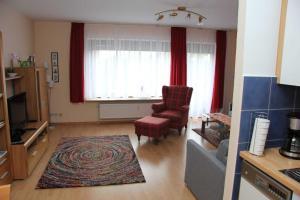 Kuchyň nebo kuchyňský kout v ubytování Ferienwohnung Gall