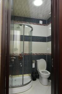 Koupelna v ubytování Antika Hotel
