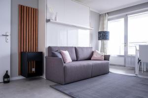 Χώρος καθιστικού στο Golden Hour Apartment Wangerooge