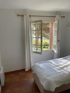 Posteľ alebo postele v izbe v ubytovaní Maison de Saint Arnoux