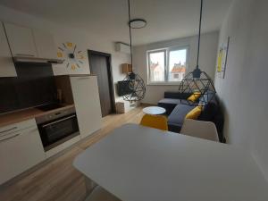 Η κουζίνα ή μικρή κουζίνα στο River 68 - Apartment in Rijeka