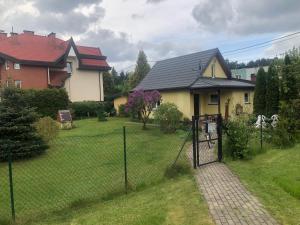 Vonkajšia záhrada v ubytovaní Haus Dajtki