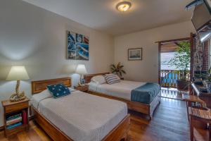 Ein Bett oder Betten in einem Zimmer der Unterkunft Hotel Bocas del Toro