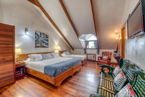 Ein Bett oder Betten in einem Zimmer der Unterkunft Hotel Bocas del Toro