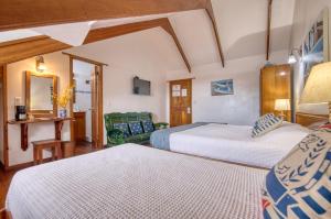 Ein Bett oder Betten in einem Zimmer der Unterkunft Hotel Bocas del Toro