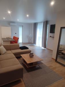 TV a/nebo společenská místnost v ubytování Apartmány Domaša Poľany + 25 fotografií