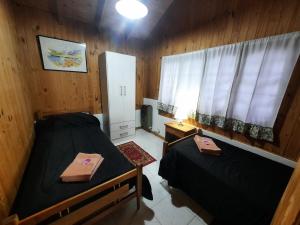 Posezení v ubytování Cabaña Ayelen