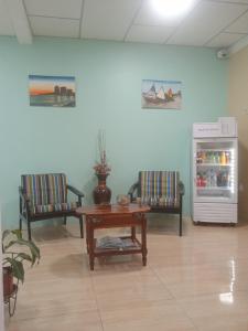 Кухня или мини-кухня в Habitaciones El Trébol
