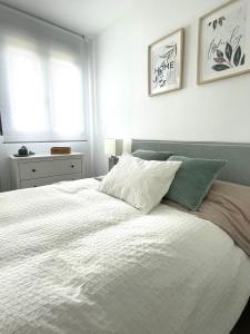 Postel nebo postele na pokoji v ubytování Apartamento Mar Jonica